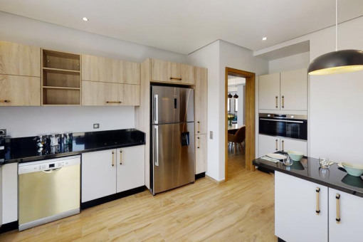 Luxury house with terrace in secure residence in Bensergao