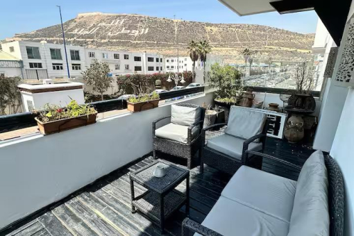 Appartement d’exception à vendre – Marina Agadir | Vue dégagée, 3 chambres, double façade